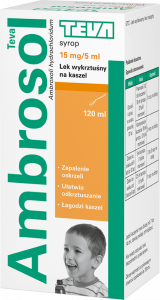 Ambrosol syrop 15mg/5ml 0.3 - 120ml
