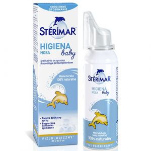 STERIMAR Higiena Nosa Baby 100 ml woda morska