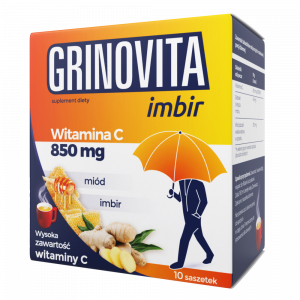 Grinovita (Gripovita) Imbir 10 saszetek