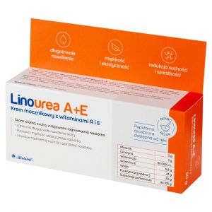 LINOUREA A+E Krem mocznikowy z witamin.A i