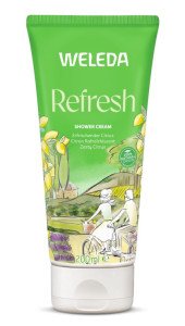 WELEDA Refresh Kremowy płyn pod prysznic z cytrusami  200 ml